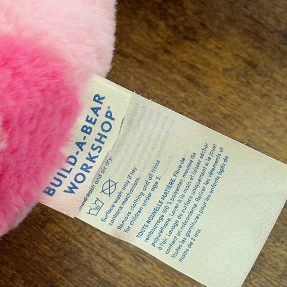 Build A Bear Pink Milkshake Strawberry Cow Plush Limited Release BAB Workshop - Picture 8 of 11